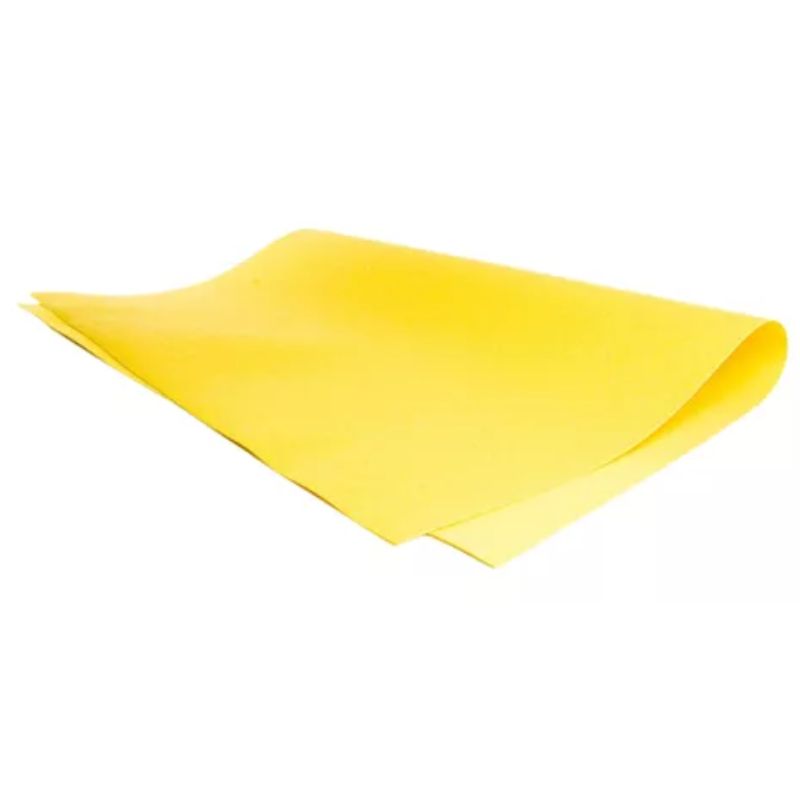 FOAMY EN PLIEGO S/M 70X95 CM DE 2 MM COLOR AMARILLO 13490001