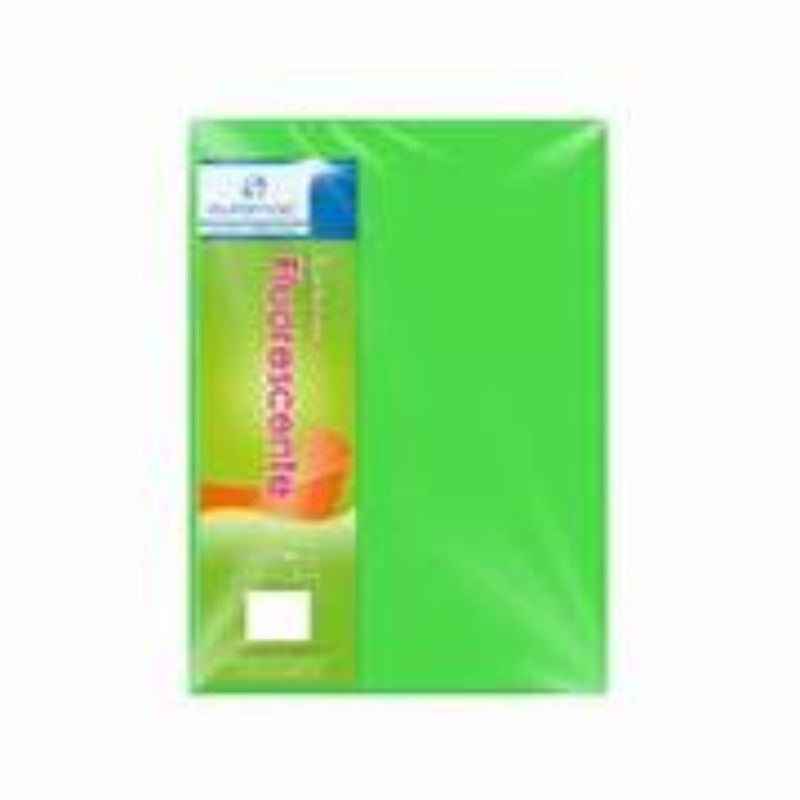 CARTULINA EUROMAC MOD 16007234 BRISTOL 50X65 VERDE FLOURESCENTE 16007234
