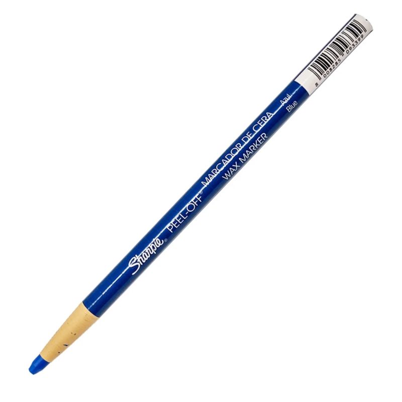 MARCADOR BEROL MOD SHARPIE 119409 DE CERA COLOR AZUL INDIGO 1764000