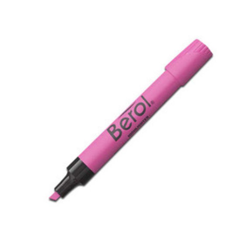 MARCADOR BEROL MOD MARCATEXTOS 2112 COLOR ROSA 1776638