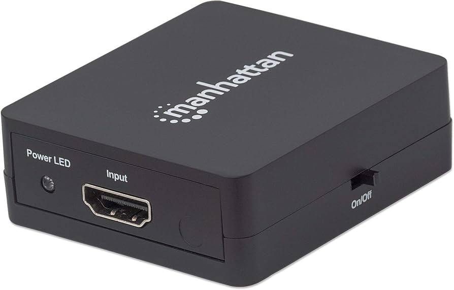 SPLITTER HDMI 4K MANHATTAN DE 2 PUERTOS, NEGRO, HDMI, HDMI, HDMI, HEMBRA/HEMBRA 207591