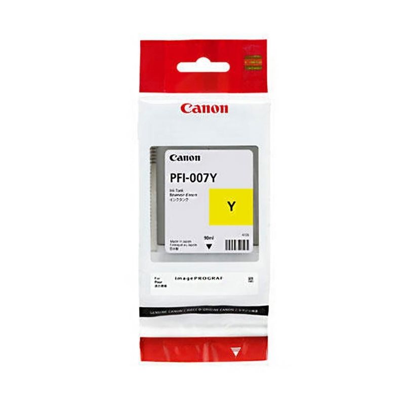 TINTA CANON IMAGEPROGRAF IPF670E AMARILLO PFI-007Y 90ML 2146C001AA