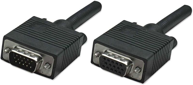 CABLE MANHATTAN MOD VGA, 20 M, VGA (D-SUB), VGA (D-SUB), MACHO/MACHO, COLOR NEGRO 335607