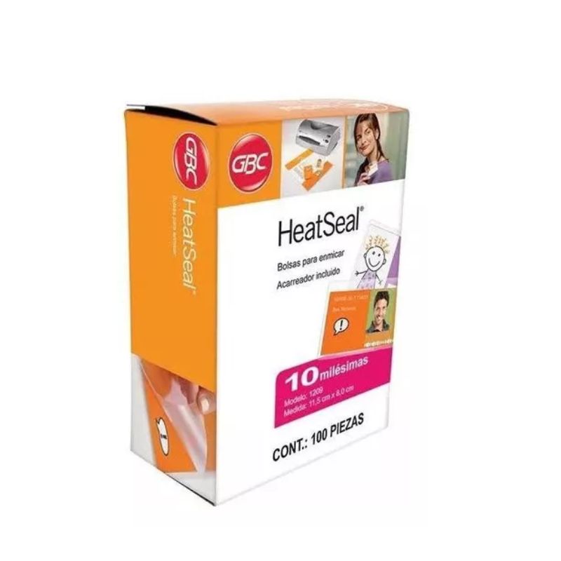 BOLSA TERMICA GBC 1209 RIGIDA, TAMAÑO 10MM, 100 PIEZAS     3740223
