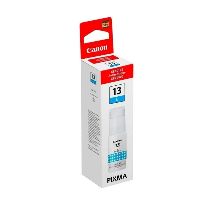 TINTA CANON MOD GI-13, PIXMA G510/G610 COLOR CYAN 4668C001AA