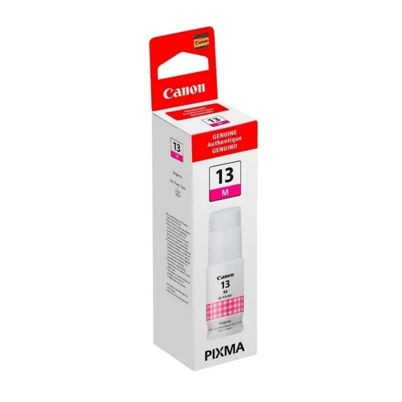TINTA CANON MOD GI-13, PIXMA G510/G610 COLOR MAGENTA 4669C001AA