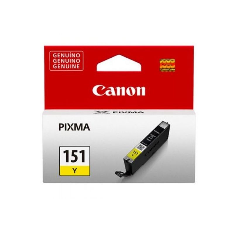 CARTUCHO CANON MOD 151, CLI-151Y SERIES IP7210/ MG5410/ MG6310 AMARILLO 6531B001AA