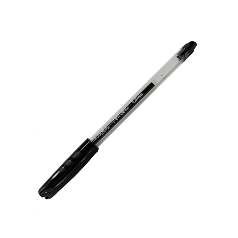 BOLIGRAFO AZOR, MOD 6830NE, PIN POINT, PUNTO MEDIO 1.0MM, COLOR NEGRO   6830NEPIEZA