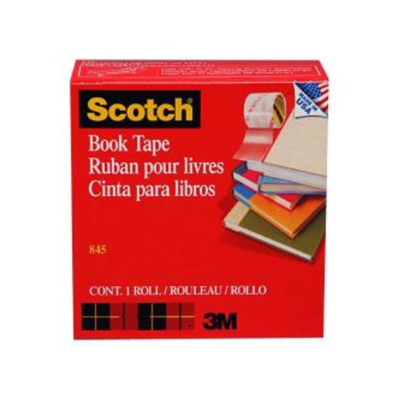 CINTA PARA LIBROS SCOTCH NO. 845 DE 50.8MM ANCHO X 13.7M LARGO    21200073830