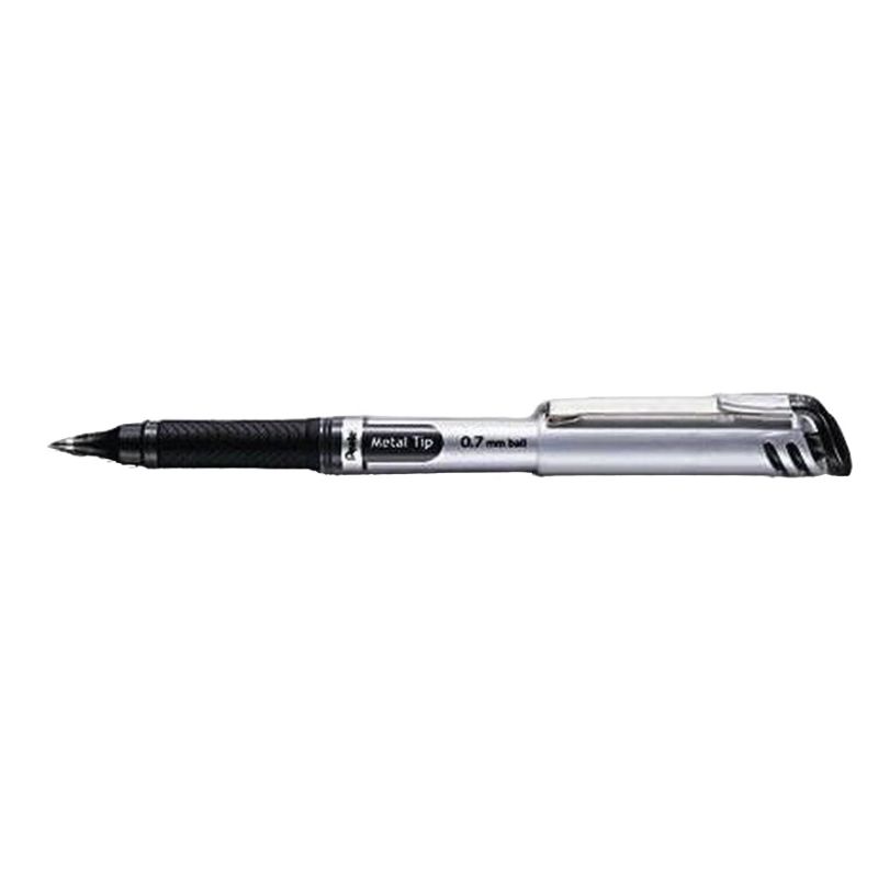 LAPICERO PENTEL PENTEL ENERGEL BL27 LAPICERO DE TINTA GEL LIQUIDA TINTA NEGRA, PUNTO 0.7 MM BALL METAL POINT      72512143858