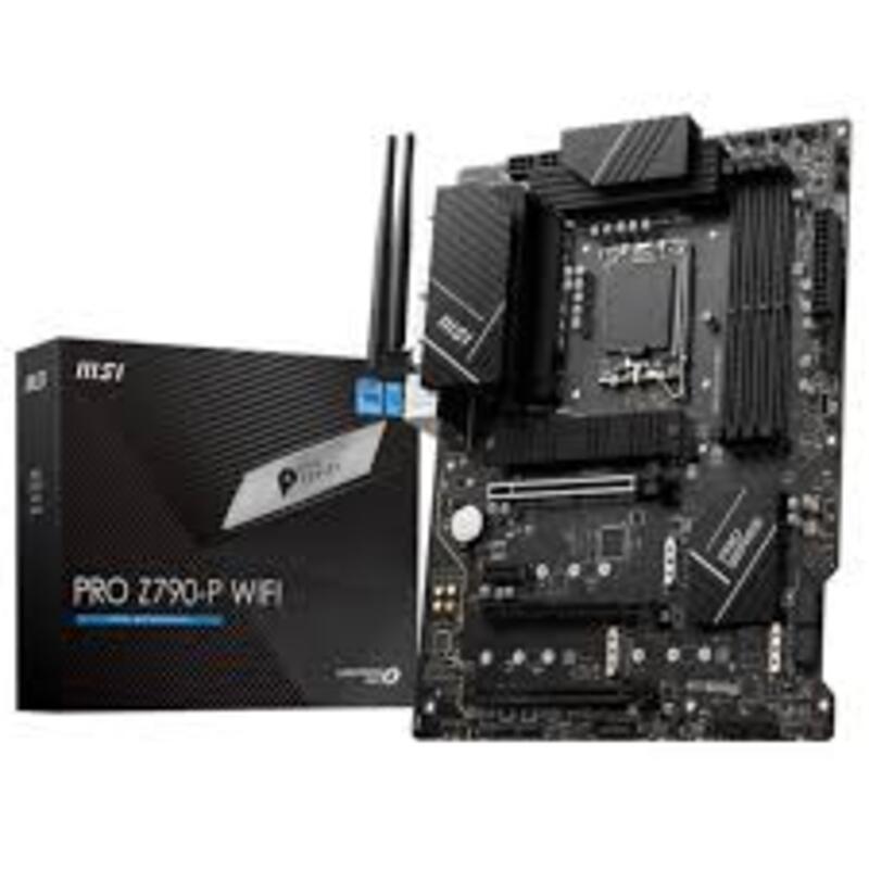 TARJETA MADRE MSI PRO Z790-P WIFI DDR5 M.2 PCIE 5.0 13TH 1700 ATX DP 824142302125-M