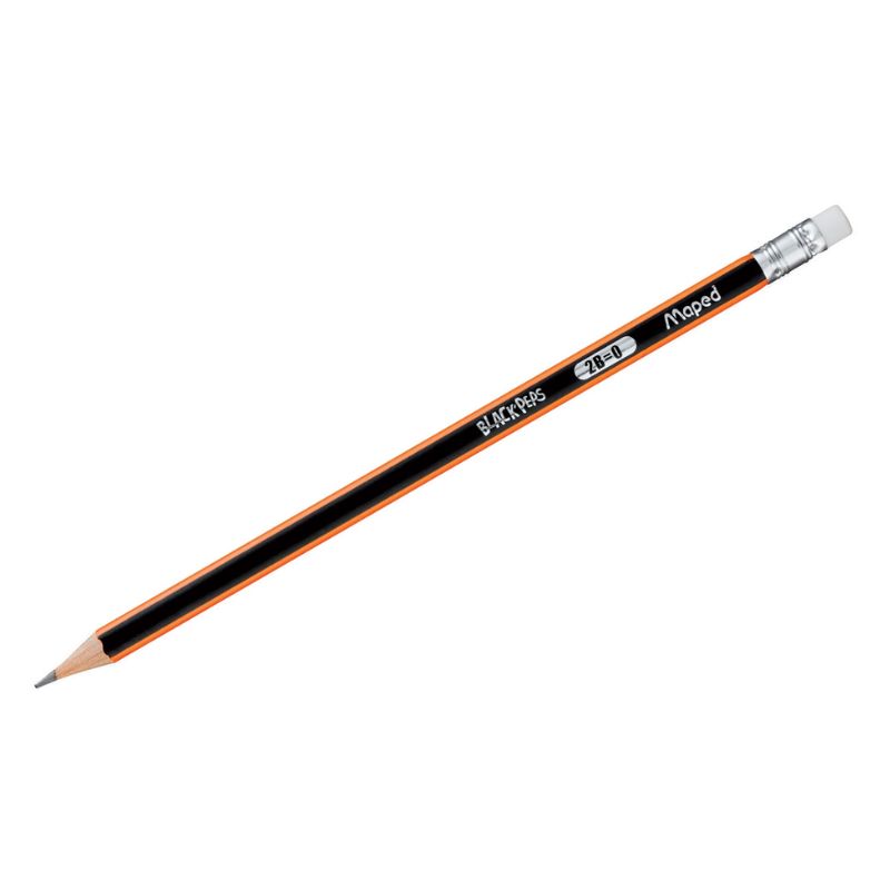 LAPIZ MAPED BLACK PEPS NO. 2 DE GRAFITO HB FORMA TRIANGULAR   3154148517597