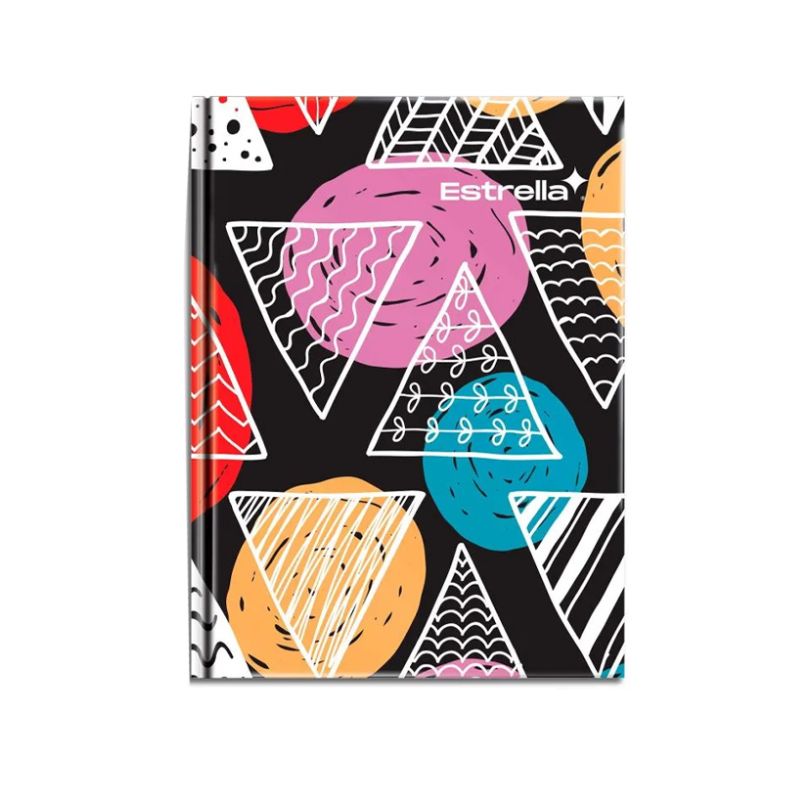 CUADERNO ESTRELLA 0086 FORMA FRANCESA, PASTA DURA, CUADRO GRANDE, 96 HOJAS 0086