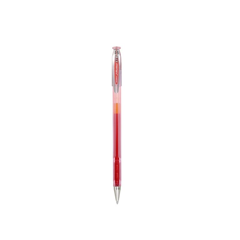 BOLIGRAFO ZEBRA GEL20R ROJO PUNTO MEDIANO 0.7 MM CON GRP INTEGRADO