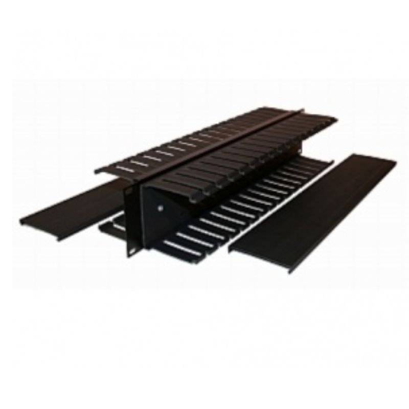 ORGANIZADOR HORIZONTAL BELDEN 9512-1902 1UR CON TAPA   9512-1902