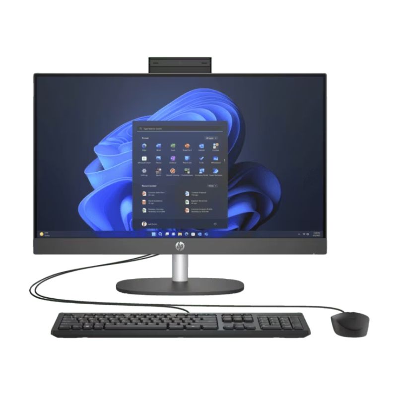 COMPUTADORA ALL IN ONE HP MOD 245 G10 NT 23.8 PULG FHD AMD RYZEN 3-7320U 2.6 GHZ 4C, 8GB DDR43200 SODIMM MAX.32GB, SSD 256GB M.2, NO DVD, WI-FI -BT, WEBCAM, HDMI, RJ45, NO MEDIA CARD, WIN 11 HOME    9P7K5LA#ABM