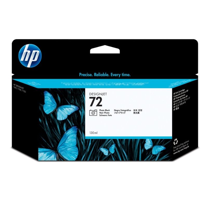 CARTUCHO HP MOD 72, SERIES T610-IN, T770 -IN, T1100 -IN, T1120 -IN, T1120 SD MFP, T1 NEGRO FOTOGRAFICO C9370A