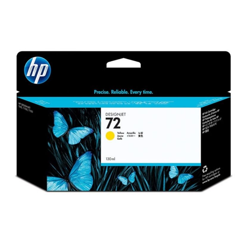 CARTUCHO HP MOD 72, SERIES T610/ T620/ T770/ T1100/ T1120 AMARILLO C9373A