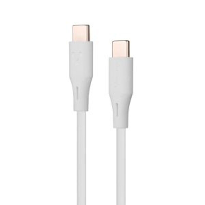 CABLE VORAGO MOD CAB-108 AUXILIAR, 1M, 3.5MM, COLOR BLANCO CAB-108BL