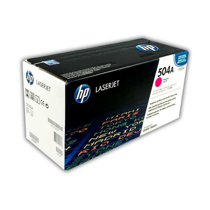 TONER HP MOD 504A, LASERJET CP3525/CM3530 MAGENTA   CE253A