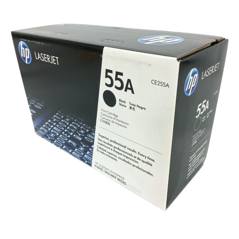 TONER HP MOD 55A, LASERJET CP3525/CM3530 NEGRO CE255A