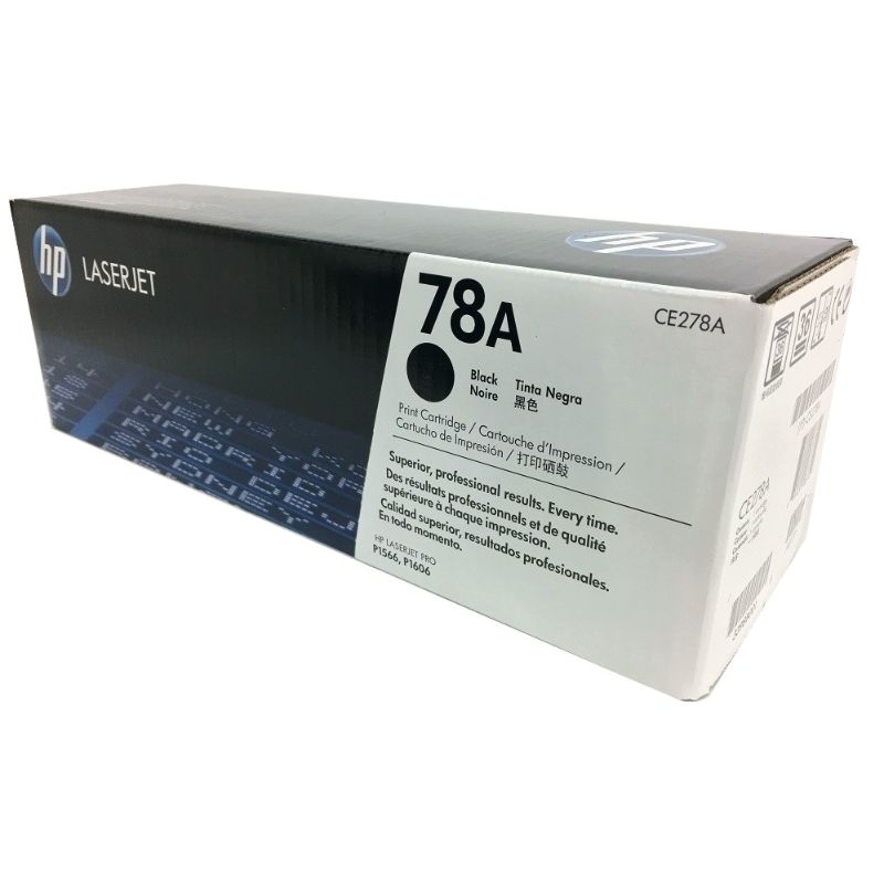 TONER HP MOD 78A, LASERJET P1566/P1606 NEGRO CE278A