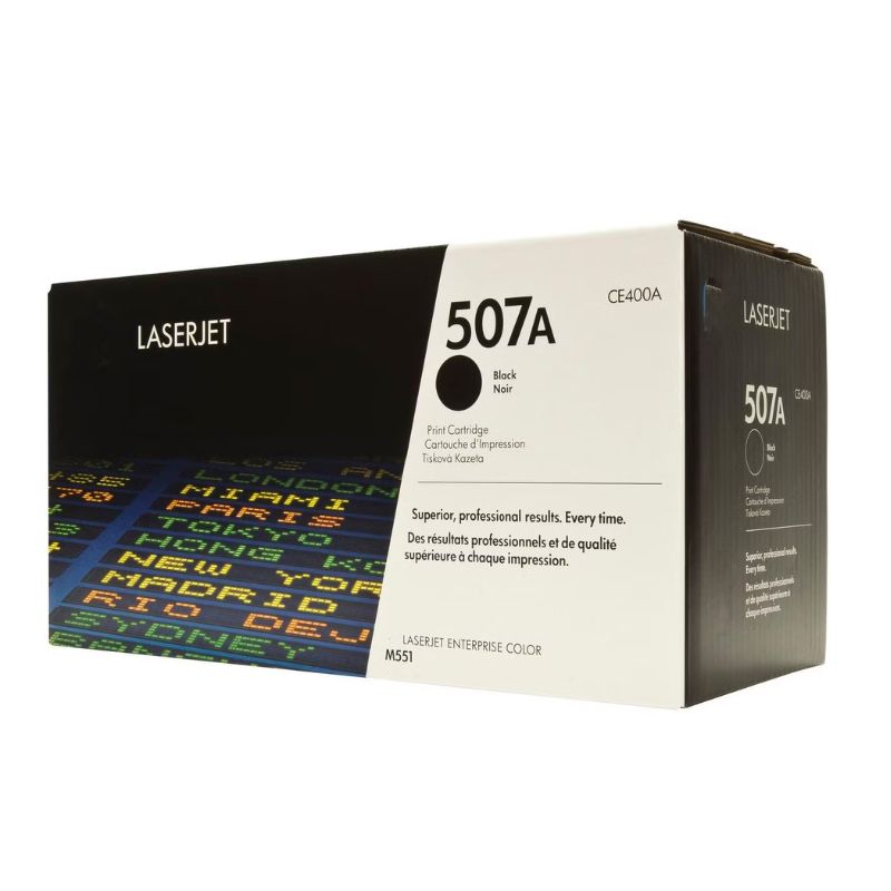 TONER HP MOD 507A, LASERJET M551 NEGRO   CE400A