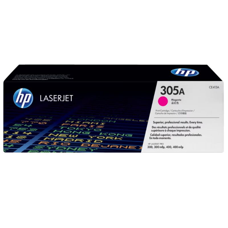 TONER HP MOD 305A, LASERJET M451-/M475 MAGENTA CE413A