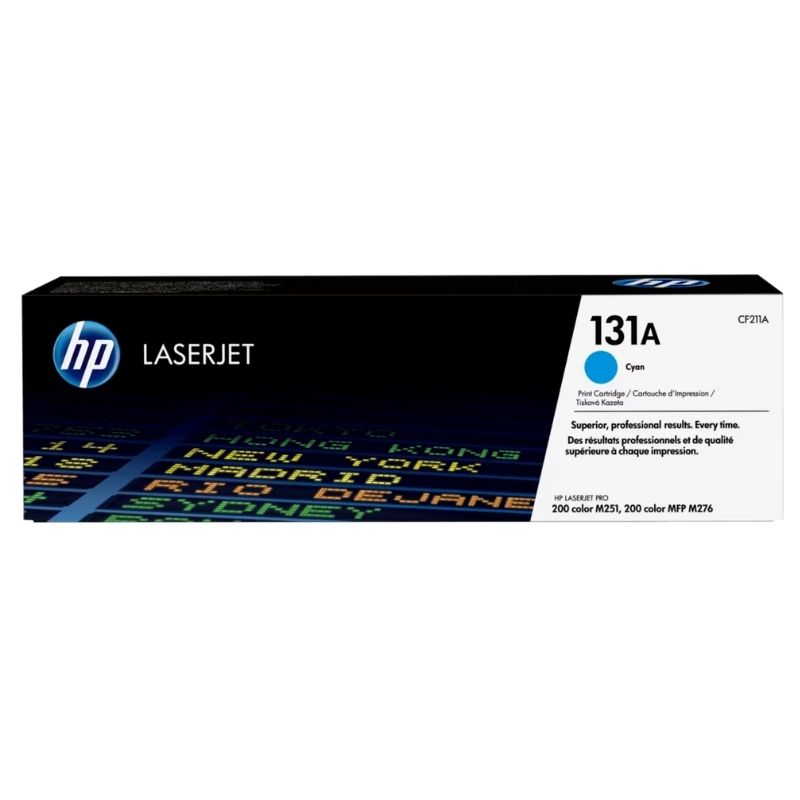 TONER HP MOD 131A, SERIES LASERJET 200/ COLOR M251/ COLOR MFP CYAN CF211A