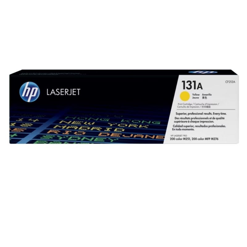 TONER HP MOD 131A, SERIES LASERJET 200/ COLOR M251/ COLOR MFP AMARILLO CF212A