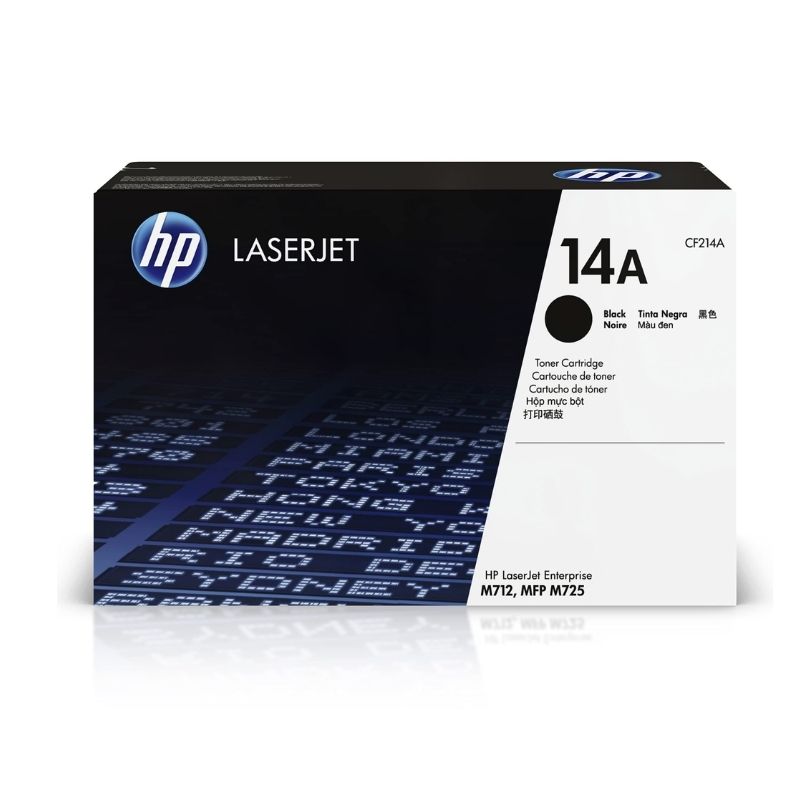 TONER HP MOD 14A, P/LASERJET 700 M725/M712 COLOR NEGRO CF214A