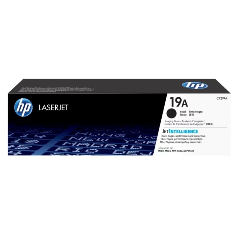 TAMBOR HP MOD 19A SERIES LASERJET PRO M102W/ MFP M130FW, 12000 PAGINAS, COLOR NEGRO CF219A