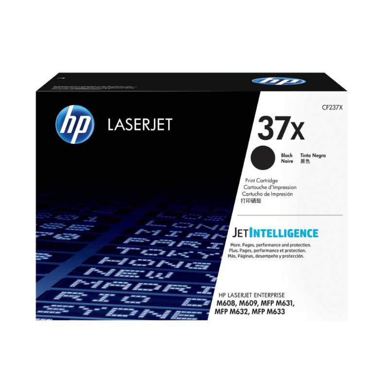 TONER HP MOD 37X, 25000 PAGINAS, NEGRO   CF237X