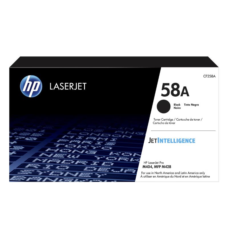 TONER HP MOD 58A, NEGRO ORIGINAL LASERJET CF258A