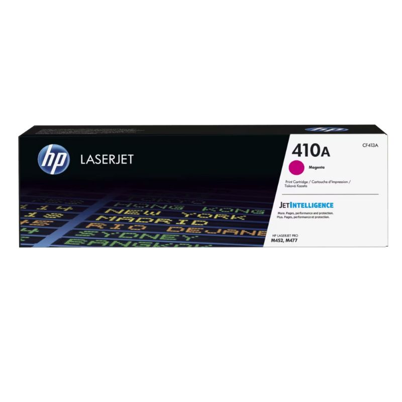 TONER HP MOD 410A, SERIES LASERJET PRO M452/ M477 2300 PAGINAS, COLOR MAGENTA CF413A