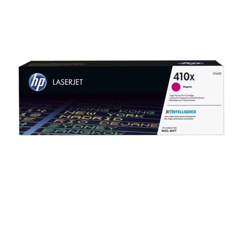 TONER HP MOD 410X, 6500 PAGINAS, SERIES LASERJET PRO M452/ M477, COLOR MAGENTA CF413X