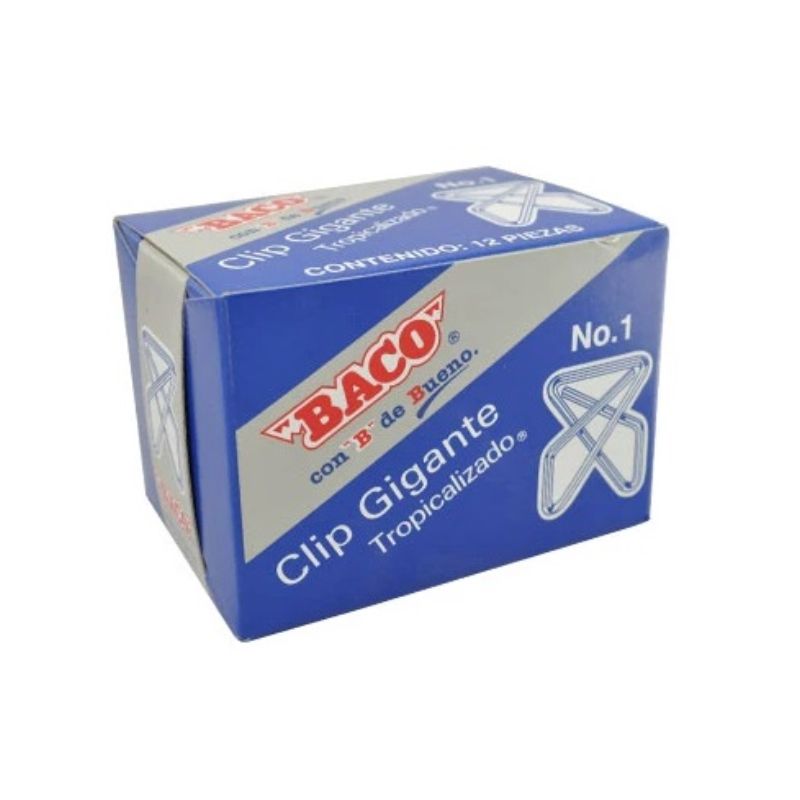 CLIP BACO MOD GIGANTE, TROPICALIZADO, NO. 1 CL017