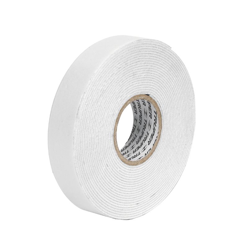 CINTA DE MONTAJE TRUPER 12540, 19MM X 2.28M, ESPUMA CON DOBLE ADHESIVO, BLANCA   CMT-228