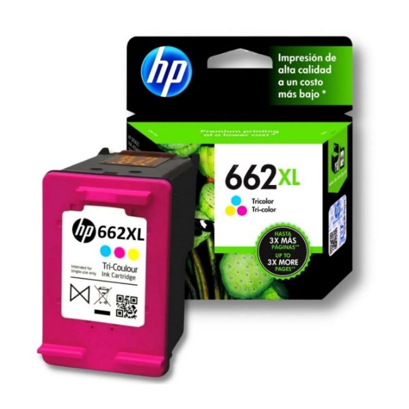 CARTUCHO HP MOD 662XL, SERIES 2515 TRICOLOR CZ106AL