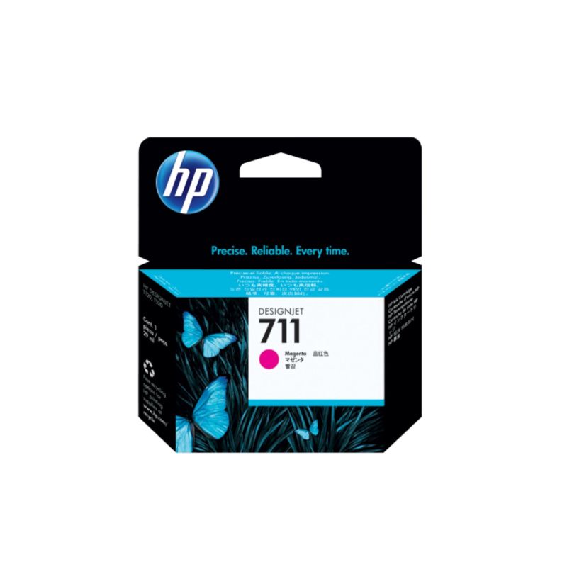 CARTUCHO HP MOD 711, SERIES DESIGNJET T120, T520 COLOR MAGENTA CZ131AL