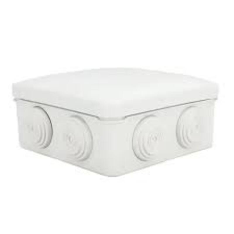CAJA DE DERIVACION DE PVC DE 8X8CM  ESTANCA8X8CM
