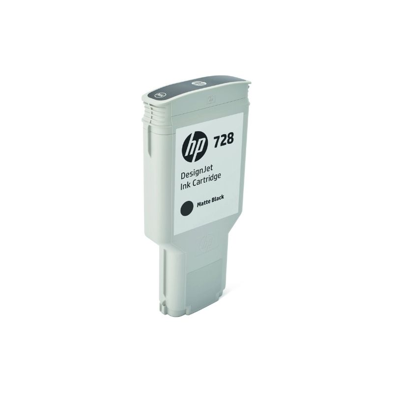 CARTUCHO DE TINTA HP 728 DESIGNJET NEGRO MATE 300ML, F9J68A