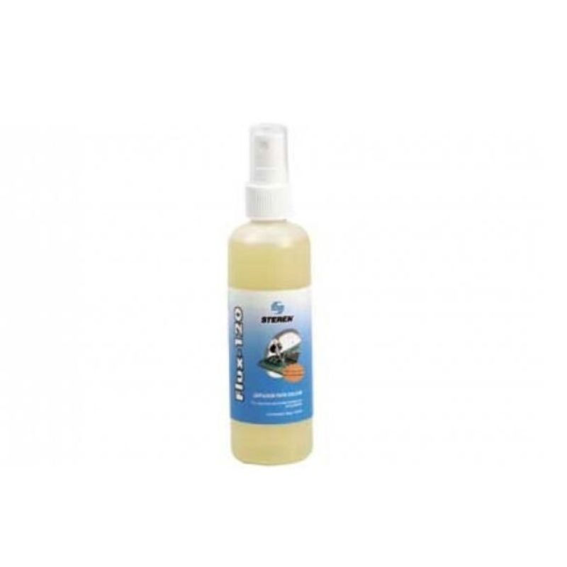 LIMPIADOR PARA SOLDAR STEREN FLUX-120, 120 ML CON ATOMIZADOR   FLUX-120