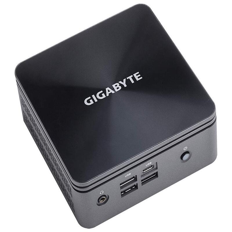 MINI PC GIGABYTE BRIX PROCESADOR CORE I3 10110U 2 NUCLEOS 4.1 GHZ / 2X SO-DIMM DDR4 2666MHZHDMI 2.0 / WIFI / BLUETOOTH / 3X USB 3.2 / USB-C.GB-BRI3H-10110-BW