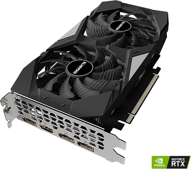 TARJETA DE VIDEO GIGABYTE GEFORCE RTX 2060 D6 6G GDDR6 192-bit GDDR6, PCI EXPRESS x16 3.0, GV-N2060D6-6GD REV2.0