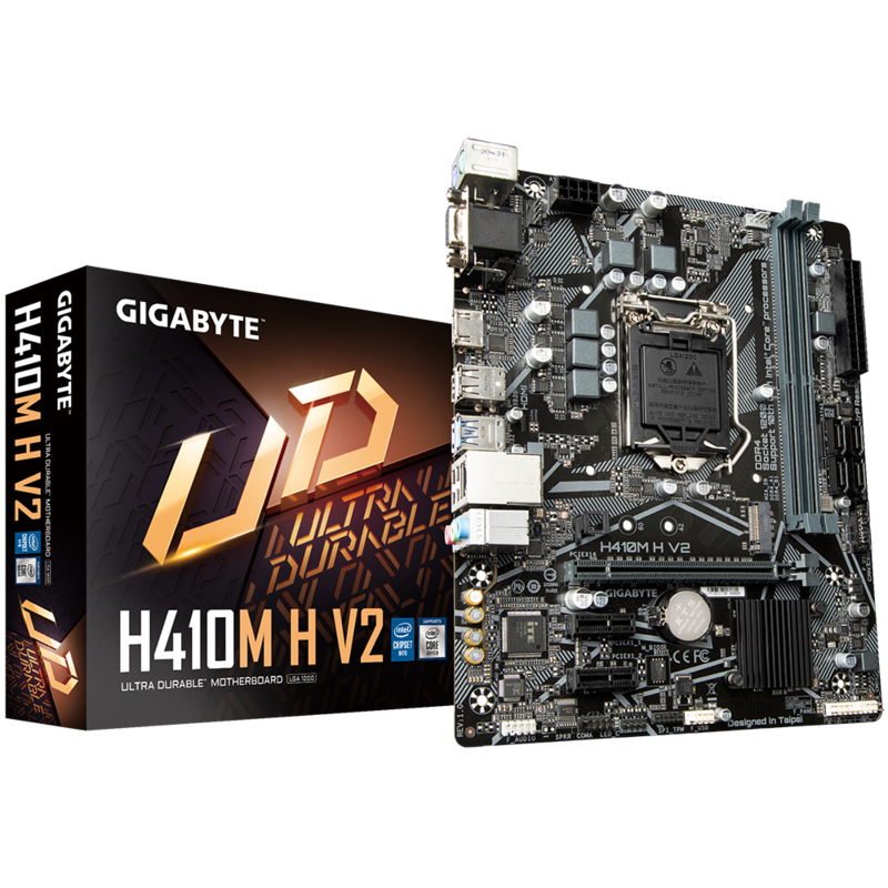 TARJETA MADRE GIGABYTE MICRO-ATX H510M H V2, S-1200, INTEL H470 EXPRESS, HDMI, 64GB DDR4 PARA INTEL H510M H V2