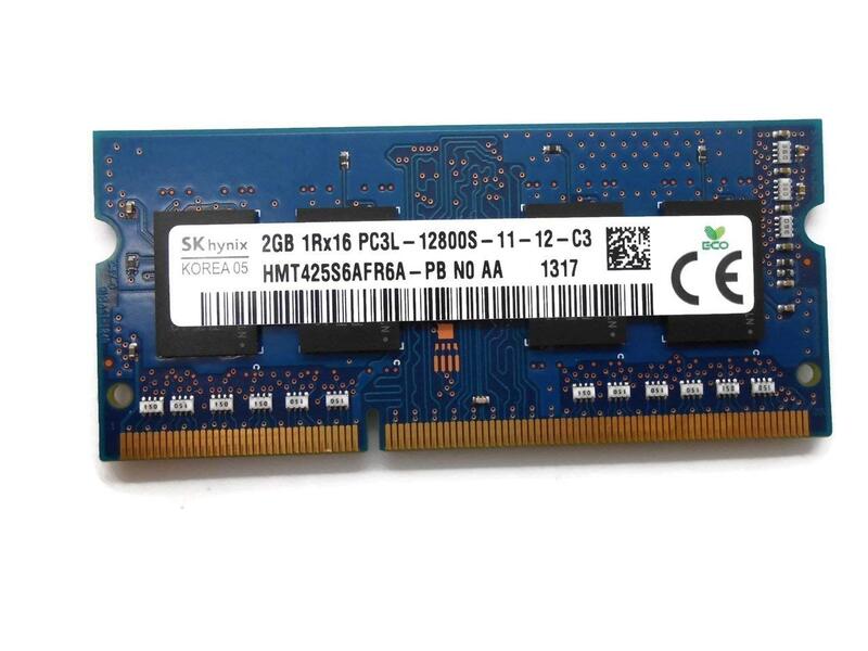 MEMORIA RAM SK HYNIX HMT425S6CFR6A-PB N0 AA 2GB PC3L-12800 DDR3L-1600 PORTATIL RAM DE USO HMT425S6CFR6A-PB N0 AA-DEUSO