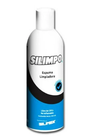 ESPUMA LIMPIADORA SILIMEX MOD SILIMPO DE 454 ML DESINTEGRA GRASA Y SUCIEDAD SLXLMP030 IL-LIM-SILIMPO