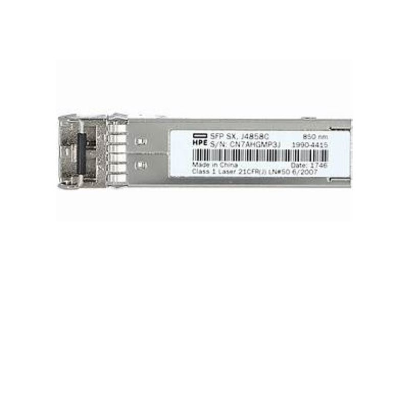 MODULO TRANSCEPTOR SFP COMPATIBLE CON HP X121 1G SFP LC SX TRANSCEIVER J4858C - 1000BASE-SX  
  J4858C 
