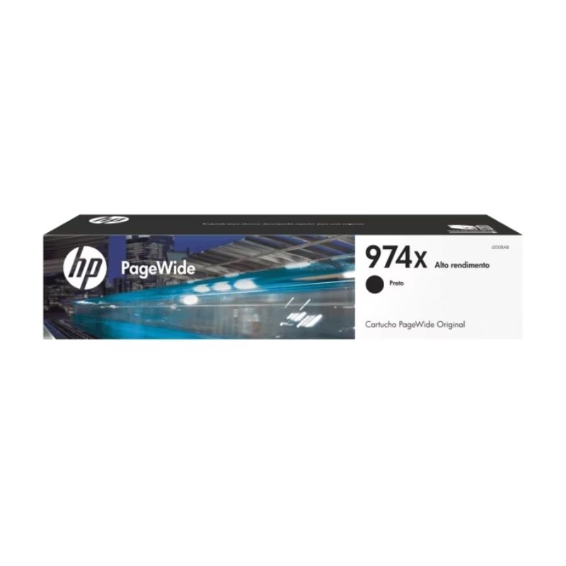CARTUCHO HP MOD 974X, SERIES PAGEWIDE PRO 400/500, 10,000 PAGINAS, COLOR NEGRO L0S08AL